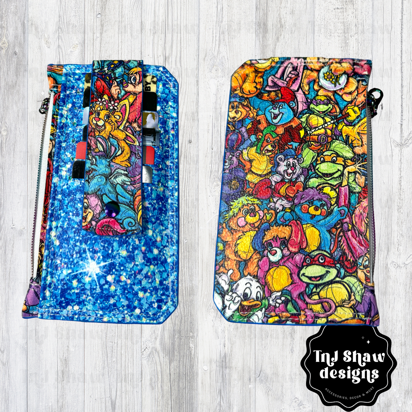 Purse Pal Minimalistic Wallet Cartoon Fun