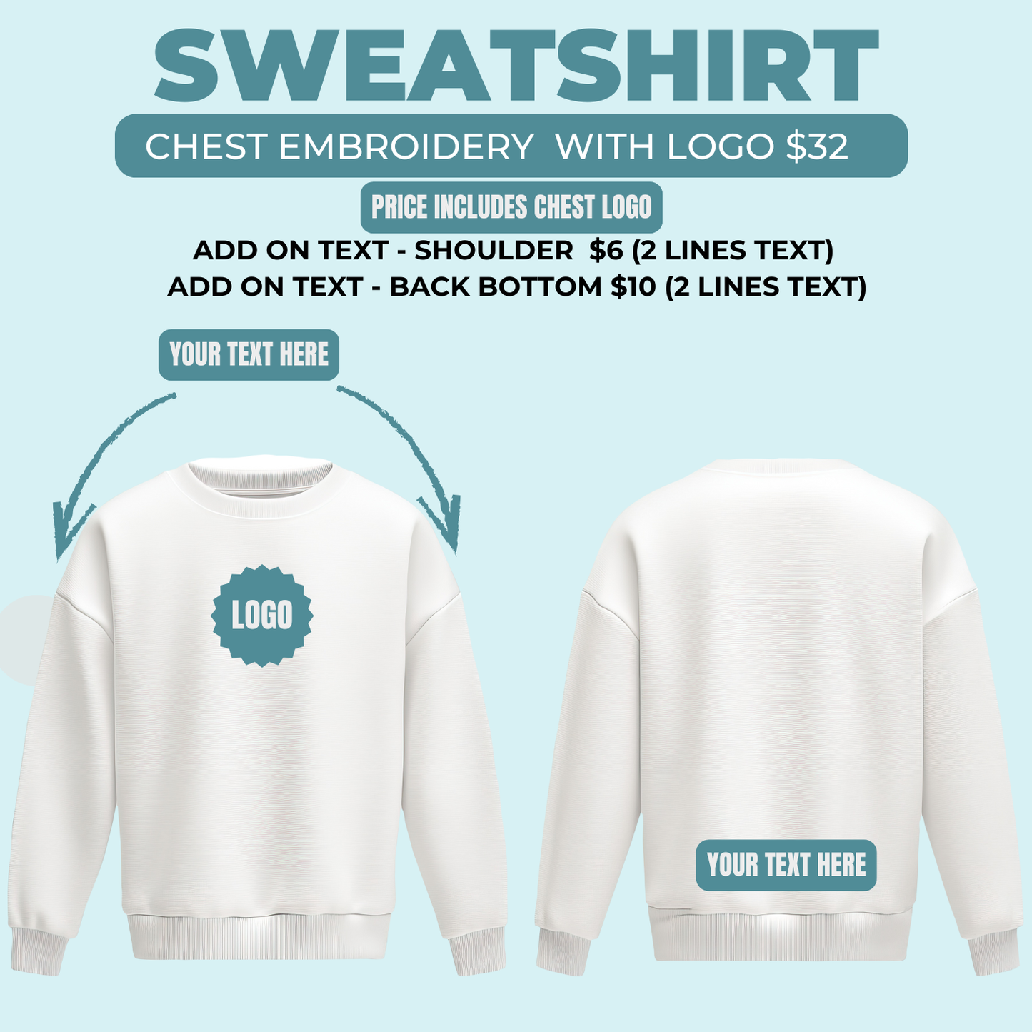 CUSTOM ORDER - SV RANGER BAND SWEATSHIRT