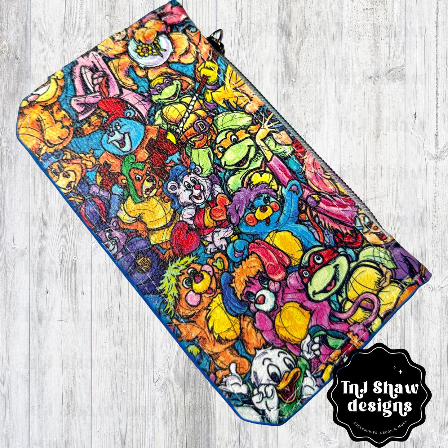 Purse Pal Minimalistic Wallet Cartoon Fun