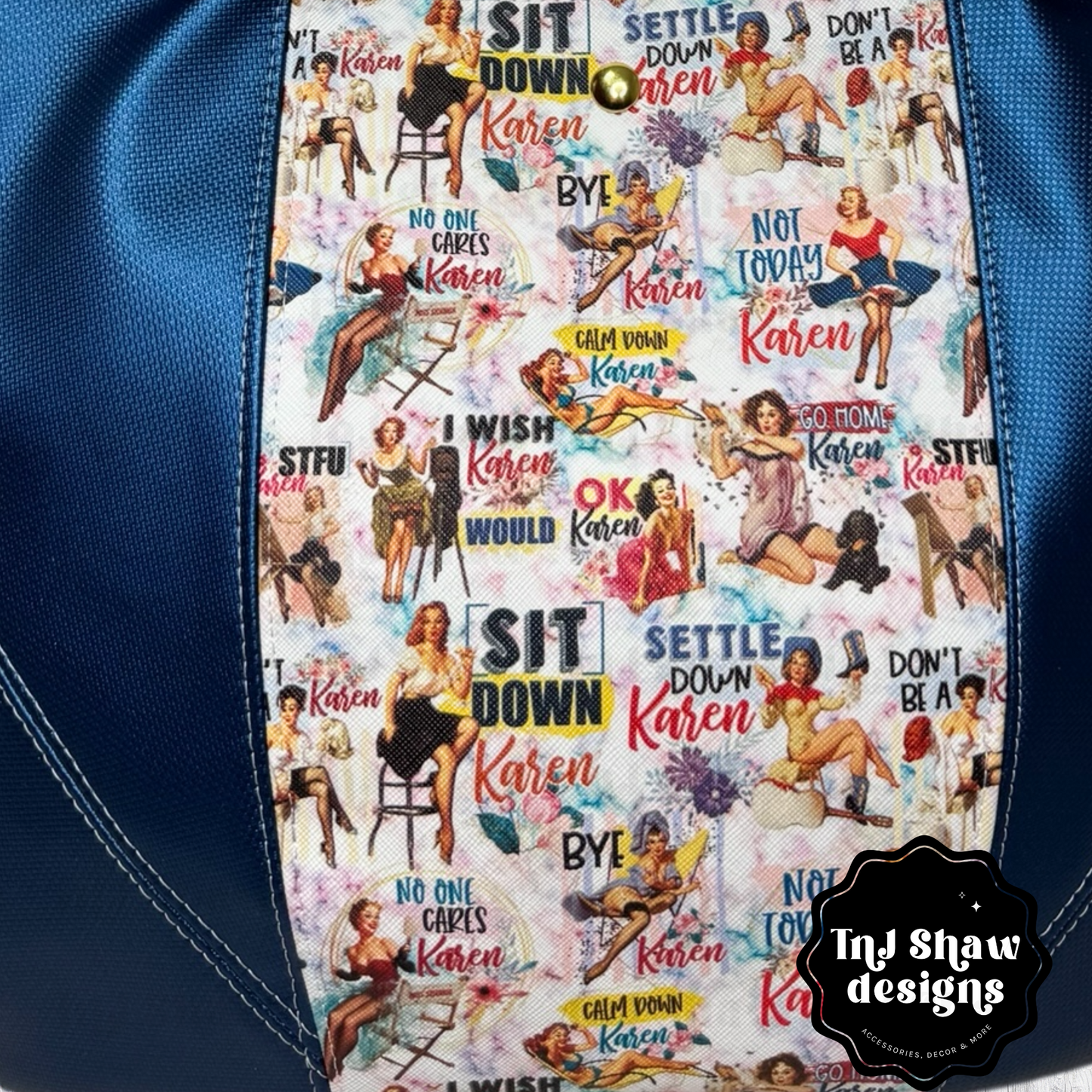 Karen Sassy Slouchy Hobo Shoulder Bag Tote Purse