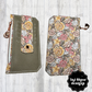 Purse Pal Minimalistic Wallet Neutral Yellow Pink Roses