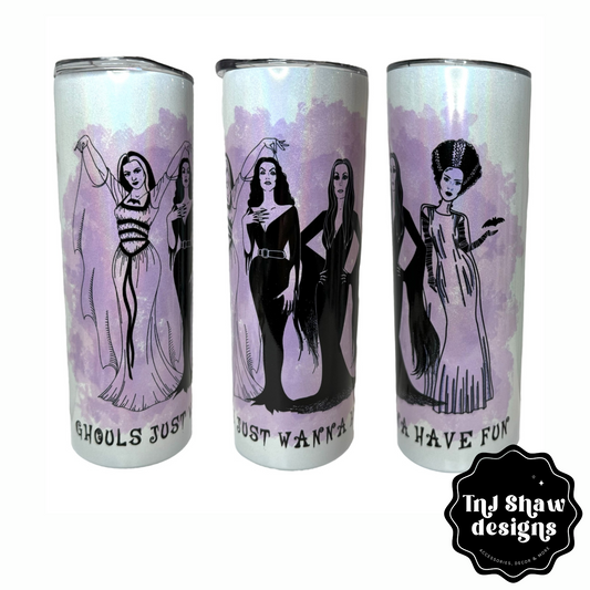 Halloween 20 oz Stainless Steel Skinny Tumbler