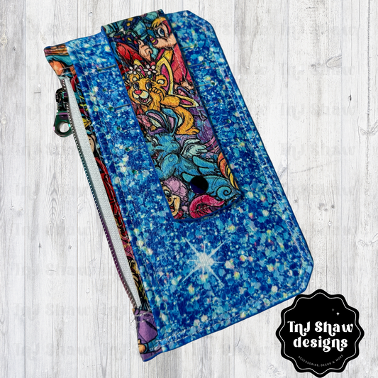 Purse Pal Minimalistic Wallet Cartoon Fun