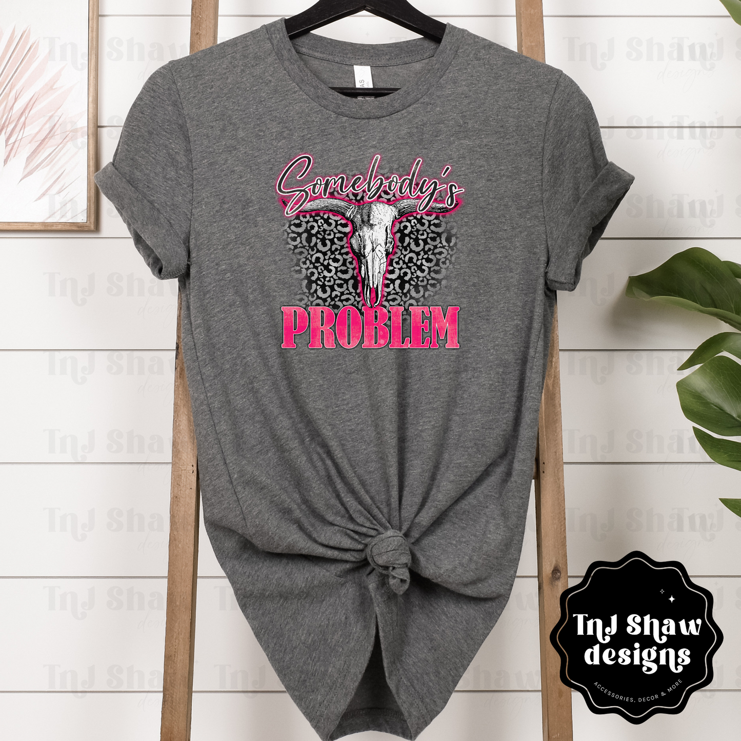 Somebody's Problem Bull head T-Shirt