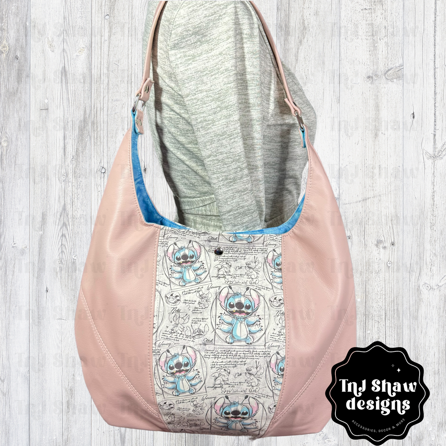 Cute Alien Slouchy Hobo Shoulder Bag Tote Purse