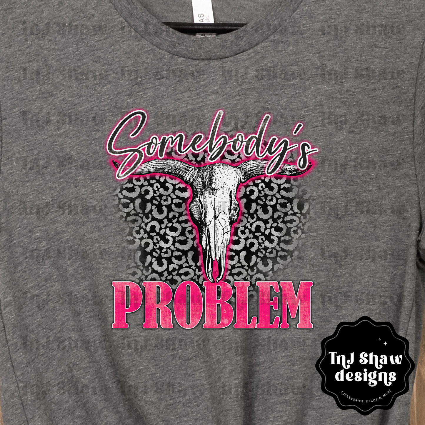 Somebody's Problem Bull head T-Shirt