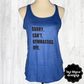 Sorry can’t Gymnastics Racerback Tank Top