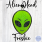 Alien Head Car Freshie
