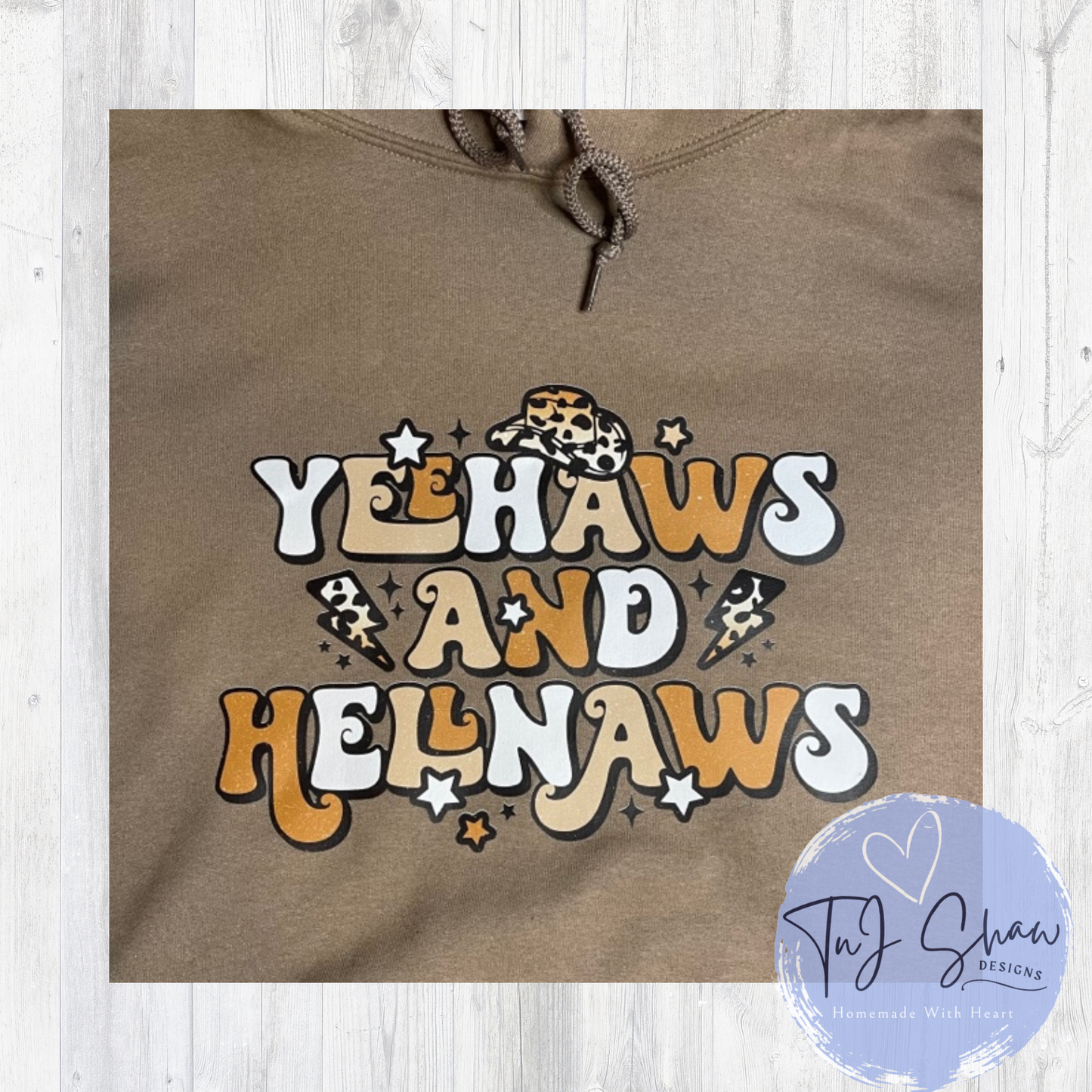 Yeehaws and Hellnaws Hoodie - Hooded Sweatshirt