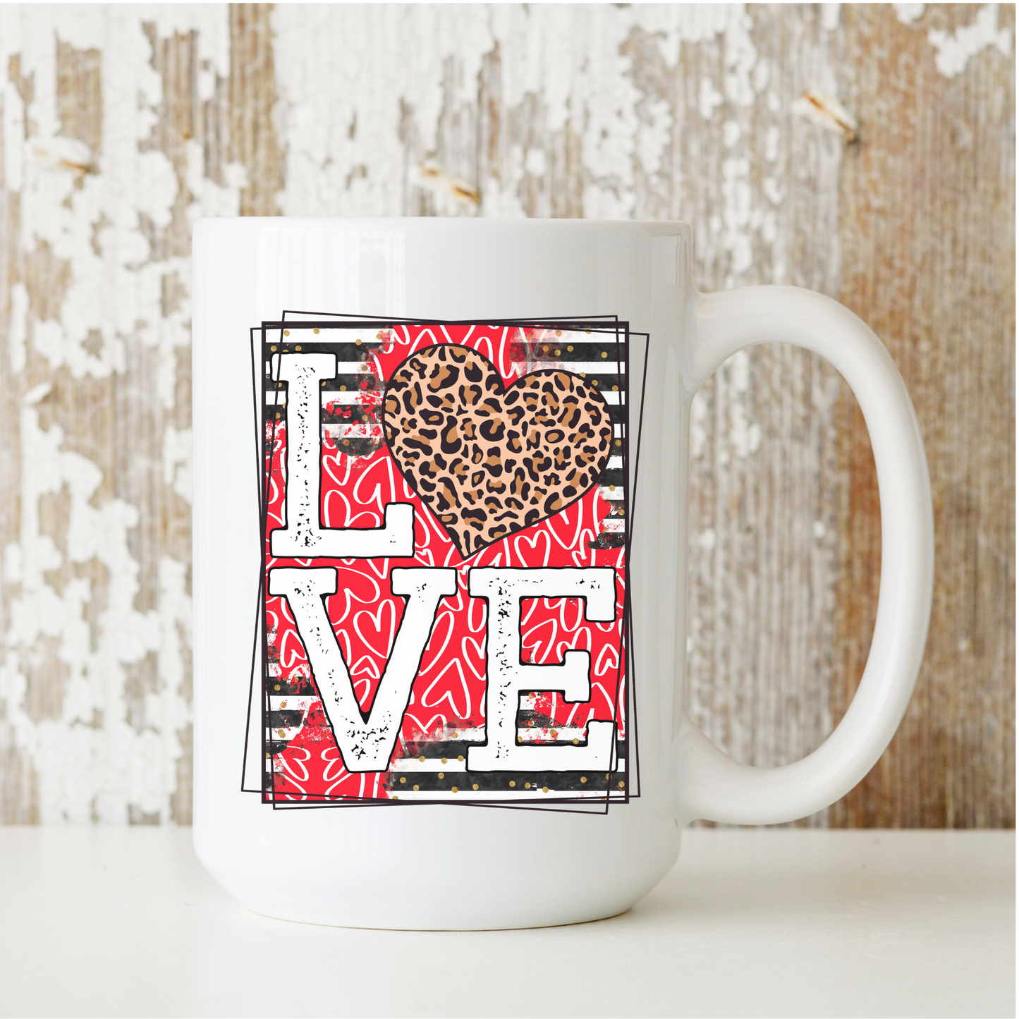 LOVE Block - Mug 15oz